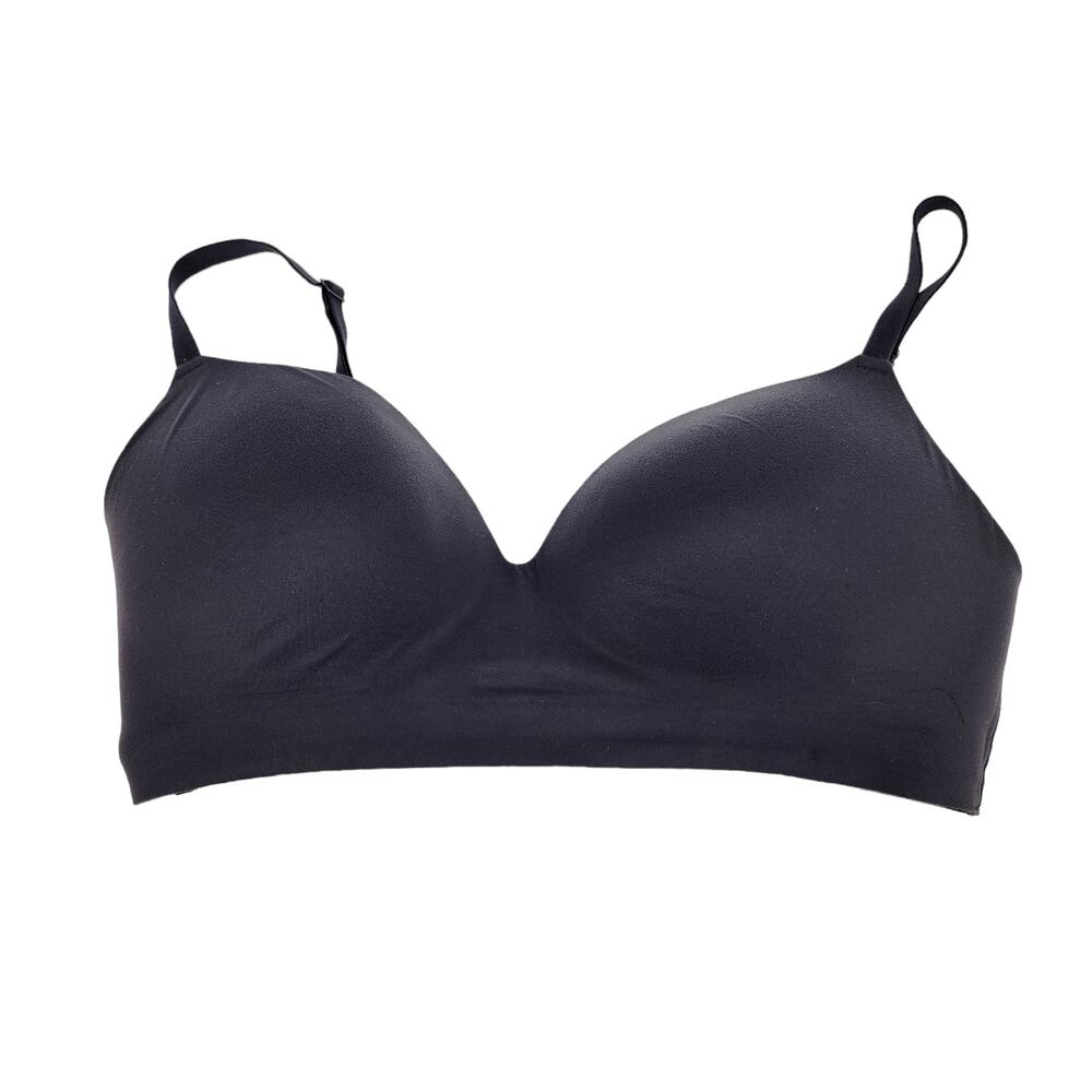 Soma Enbliss Gray Soft Brushed Fabric Wireless Smooth T-Shirt Bra Size 36C